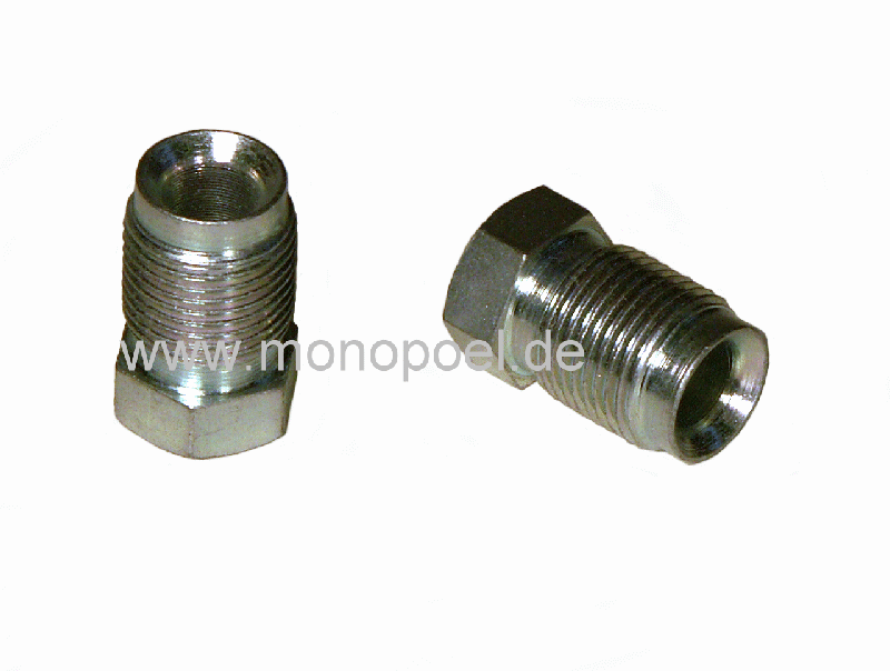 cap screw, 6.00 mm, M12x1, E-flange, steel