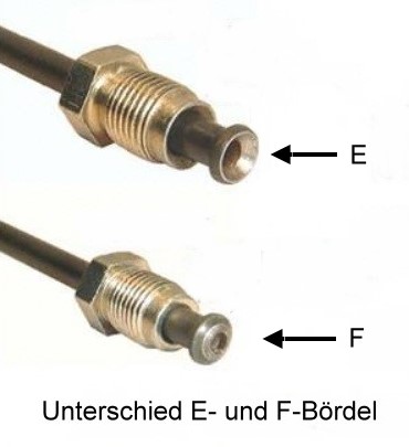 Monopoel GmbH - Verbinder, 6.00 mm, M12x1, F-Bördel, Messing