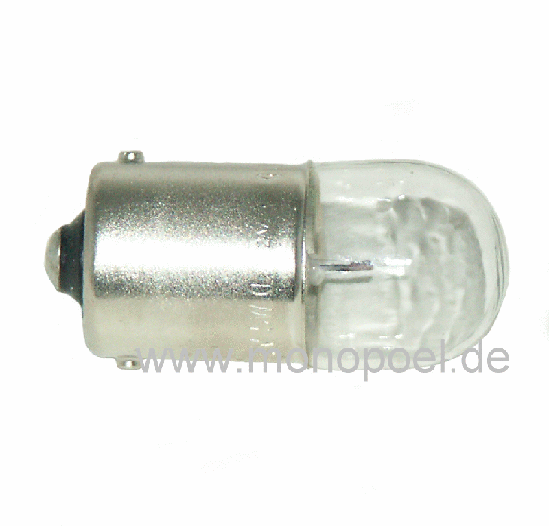 Monopoel GmbH - Glühlampe, 12V, 4W, zylindrisch