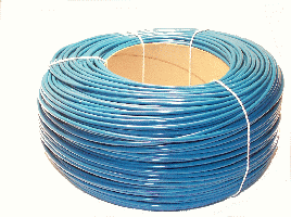 cable, 1x4.0 qmm, blue